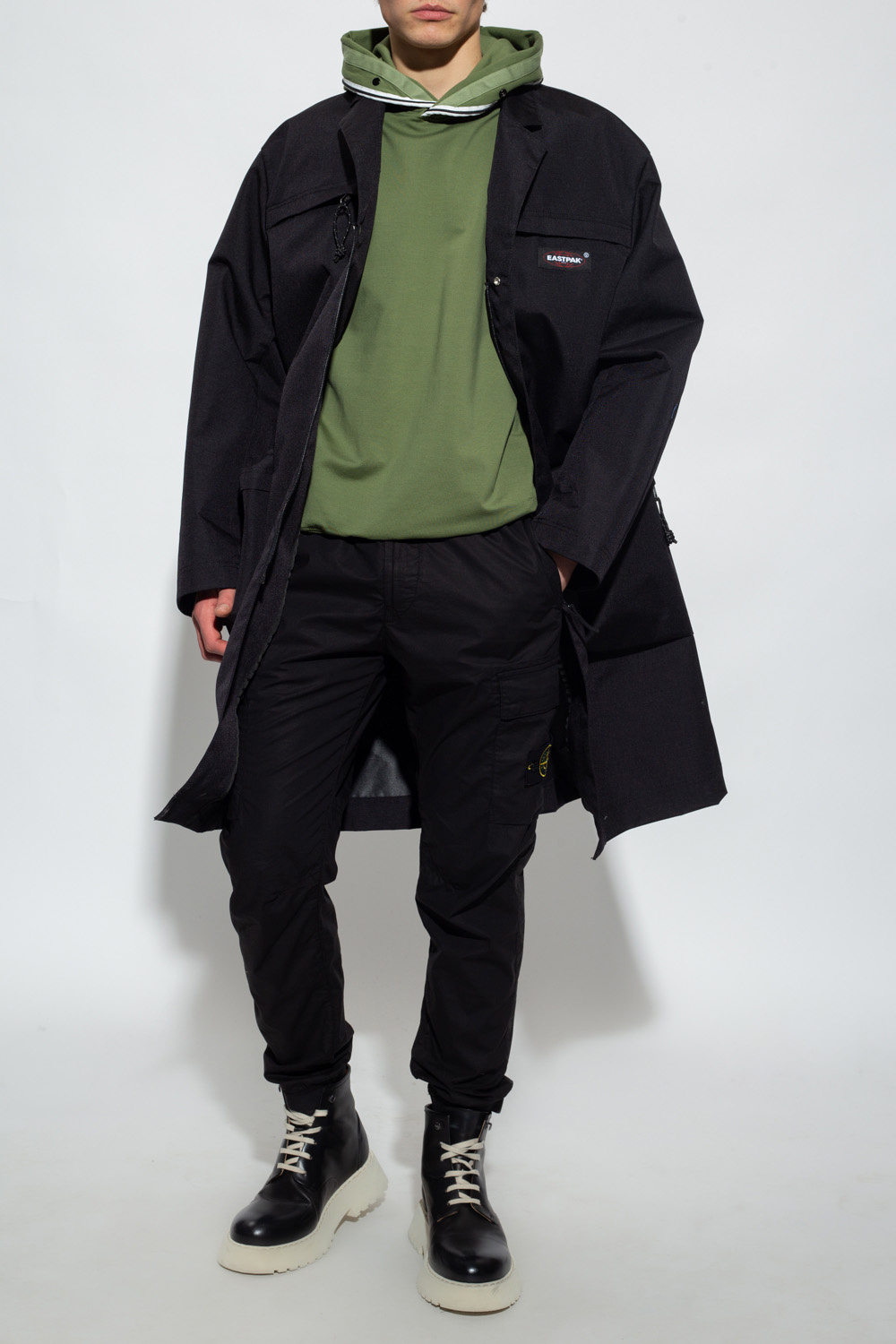 Men's Clothing | IetpShops | fleeced zip up jacket | Undercover